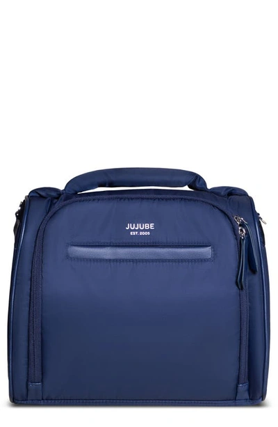 Ju-ju-be Insulated Twill Bottle Bag In Navy