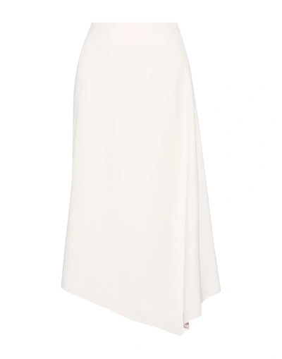 Victor Alfaro Maxi Skirts In White