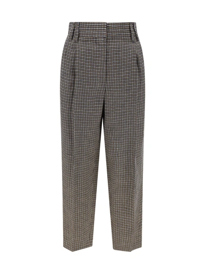 Brunello Cucinelli Pants In Gray