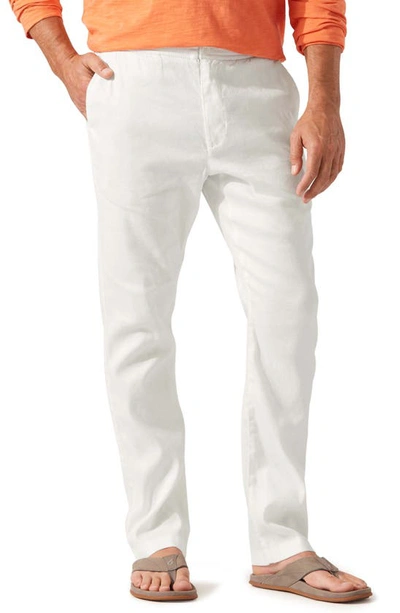 Tommy Bahama Beach Coast Stretch Linen & Cotton Pants In Continental