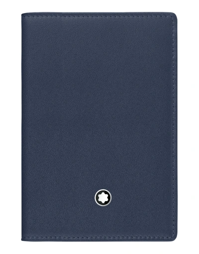 Montblanc Document Holders In Blue