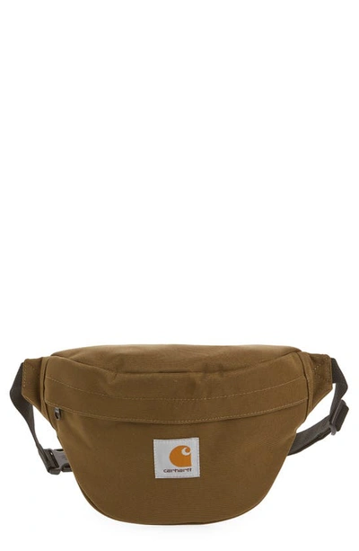 Carhartt Jake Canvas Hip Bag In Blue