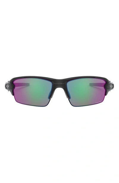 Oakley Flak 2.0 61mm Prizm™ Rectangular Sunglasses In Black