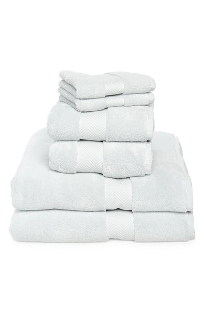 Nordstrom 6-piece Hydrocotton Bath Towel, Hand Towel & Washcloth Set In Blue Illusion