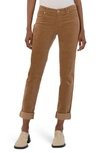 Kut From The Kloth Catherine Corduroy Boyfriend Pants In Tobacco Brown