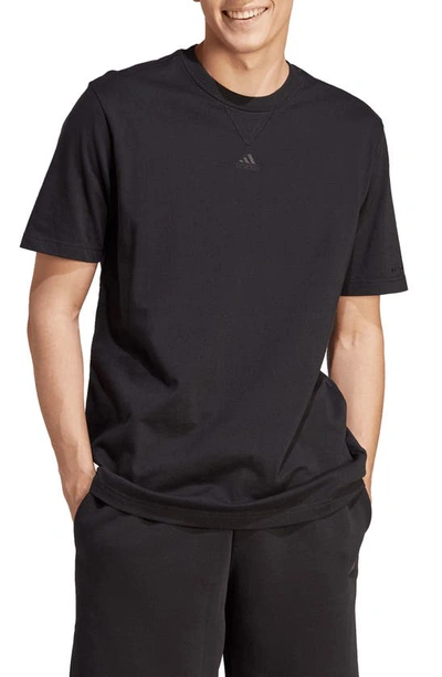 Adidas Sportswear All Season Crewneck T-shirt In Black