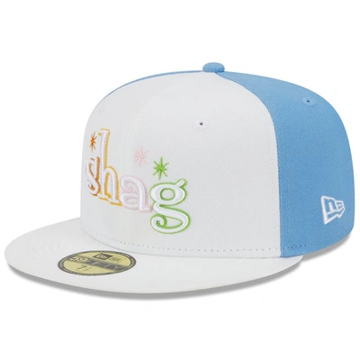 New Era White Winston-salem Dash Theme Nights Shags  59fifty Fitted Hat