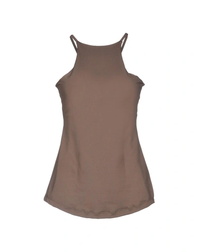 Olympia Activewear Top In Military Green