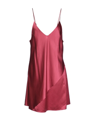 Fleur Du Mal Slip In Garnet