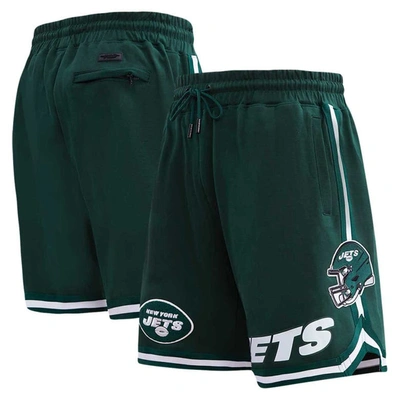 Pro Standard Green New York Jets Classic Chenille Shorts
