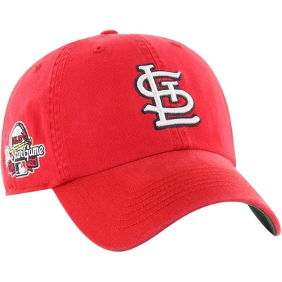 47 ' Red St. Louis Cardinals Sure Shot Classic Franchise Fitted Hat