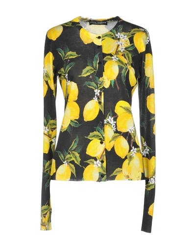 Dolce & Gabbana Cardigans In Black