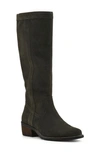 White Mountain Footwear Altitude Tall Boot In Army/ Suede