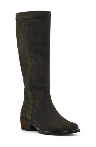 White Mountain Footwear Altitude Tall Boot In Army/ Suede