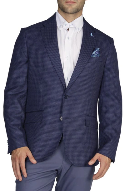 Tailorbyrd Modern Fit Nailshead Sport Coat In Navy
