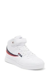 Fila Vulc 13 Sneaker In White/ Navy/ Red