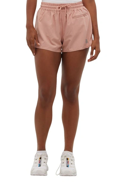 Bench Parker Performance Shorts In Lotus Pink Heather