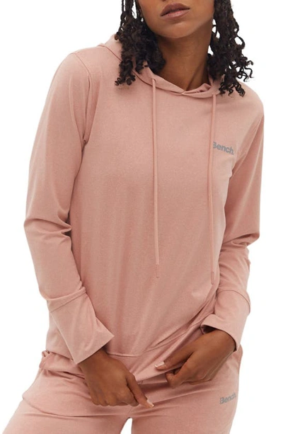 Bench Hilton Pullover Hoodie In Lotus Pink Heather