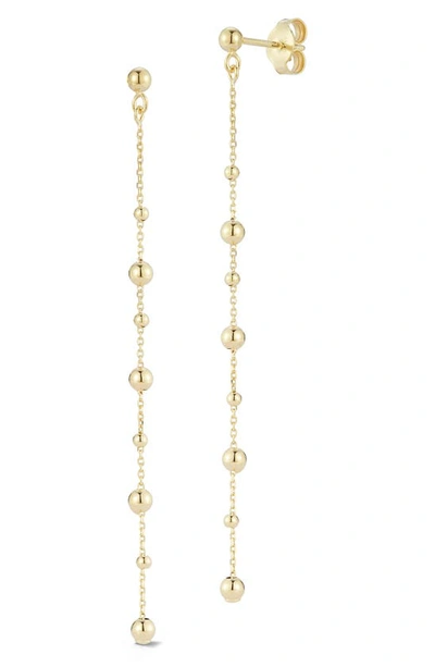Ember Fine Jewelry Ball Chain Drop Earrings In Gold