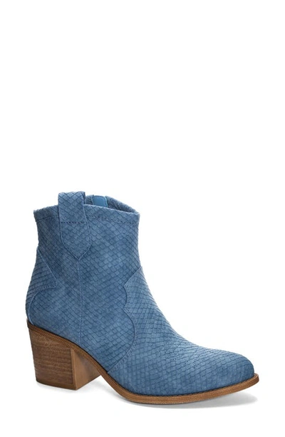 Dirty Laundry Unite Western Bootie In Blue
