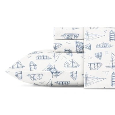 Nautica Whitewood Sail Queen Sheet Set
