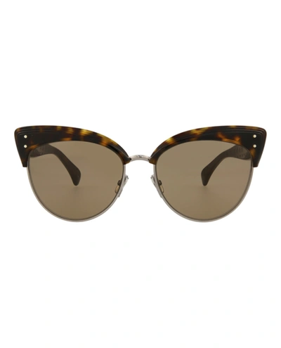Alaïa Cat Eye-frame Acetate Sunglasses In Multi