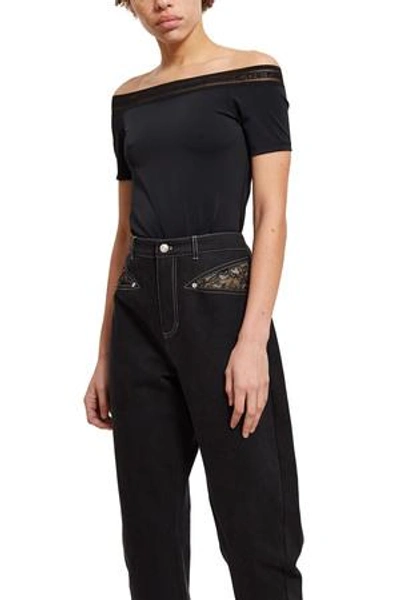 Opening Ceremony Off-the-shoulder Top In Black