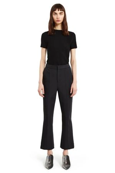 Sold Out Frvr William Flared Cropped Pants In Black