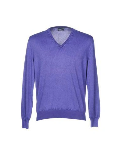 Drumohr Sweater In Purple