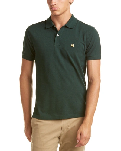 Brooks Brothers Regent Fit Polo Shirt In Green