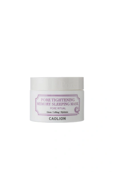 Caolion Pore Tightening Memory Sleep Mask In Beauty: Na