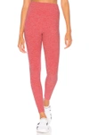 Beyond Yoga Spacedye High Waisted Midi Legging In Coral