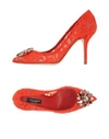 Dolce & Gabbana Pump In Red