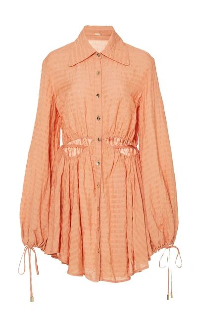 Cult Gaia Ilaria Mini Dress In Orange | ModeSens