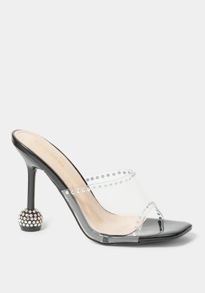 Bebe Mina Heels In Clear Black