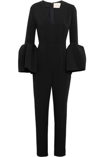 Roksanda Woman Margot Crepe Jumpsuit Black