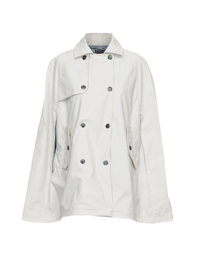 Petit Bateau Full-length Jacket In Light Grey