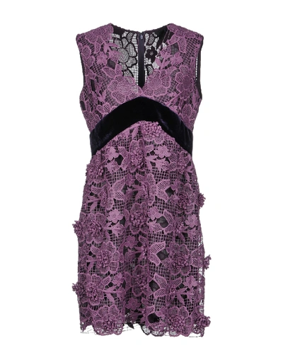 Anna Sui Short Dress In Pink