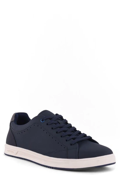 Aldo Zak Perforated Sneaker In Outer Space Synthetic