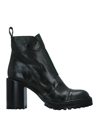 Ras Ankle Boot In Dark Green