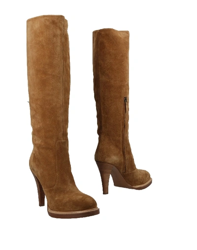 Veronique Branquinho Boots In Camel