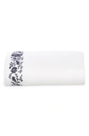 Ralph Lauren Eloise Embroidered 624 Thread Count Organic Cotton Sheet Set In Polo Navy