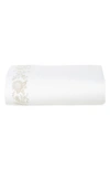 Polo Ralph Lauren Eloise Embroidered 624 Thread Count Organic Cotton Sheet Set In True Platinum