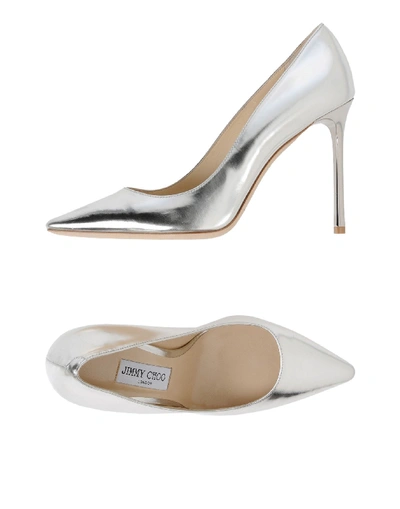 Jimmy Choo Pumps In Silver