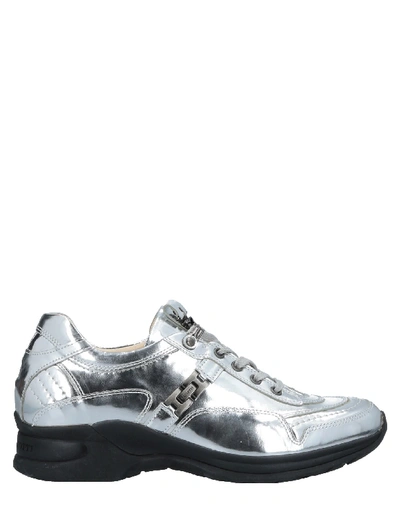 Cesare Paciotti 4us Sneakers In Silver