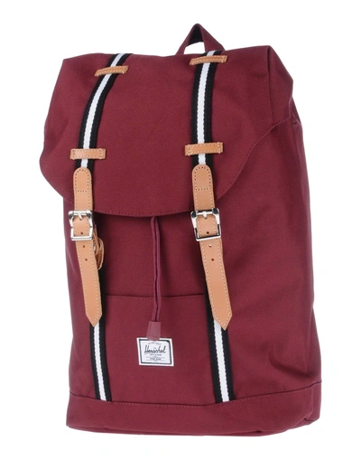 Herschel Supply Co Backpacks & Fanny Packs In Maroon