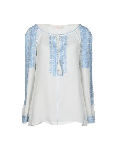 Tory Burch Blouses In Ivory