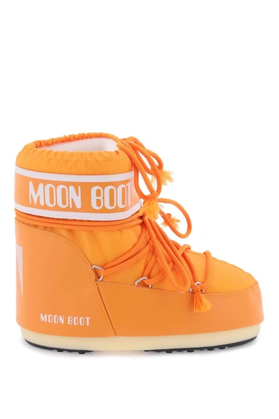Moon Boot Low Icon Nylon S In Orange