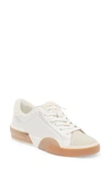 Dolce Vita Zina Plush Sneaker In White/ Tan