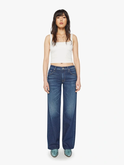 Mother The Down Low Spinner Heel Digital Underground Jeans In Blue
